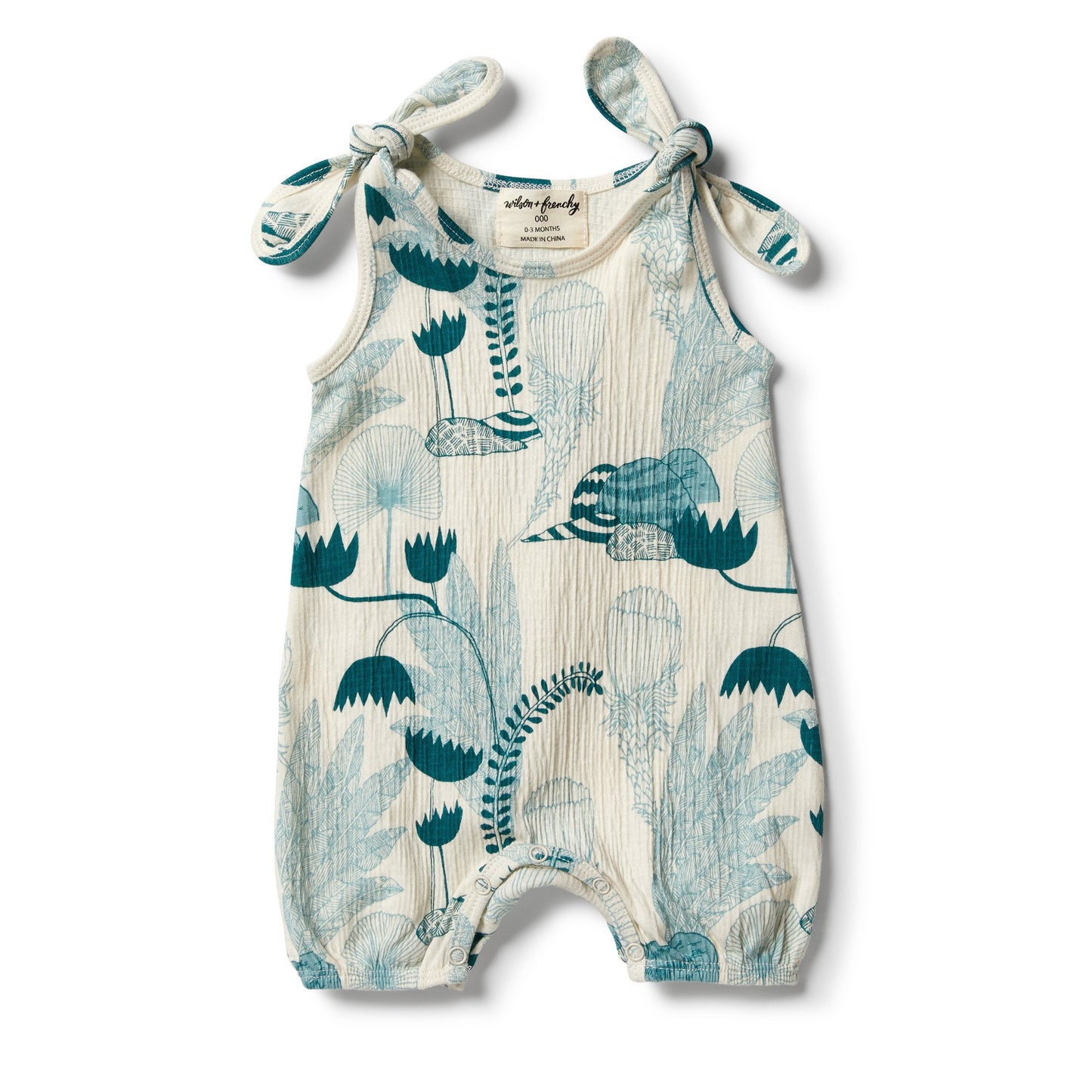 wonderful crinkle tie playsuit
