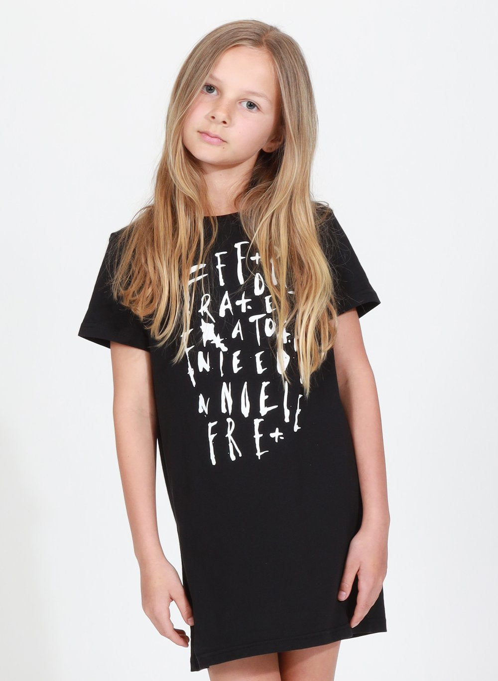 Scatter Dress Black