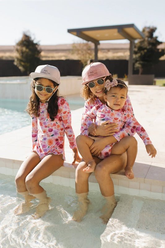 Waterproof bucket hat Blush