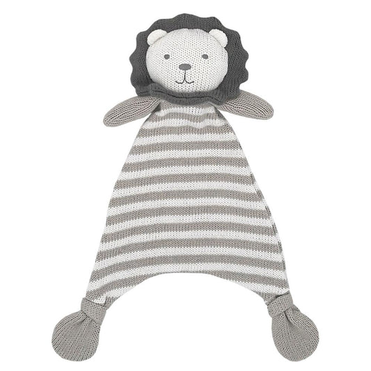 Austin the lion Knitted Security Blanket