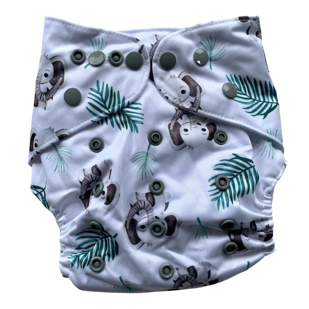 Bohemian Elephant Cloth Nappy