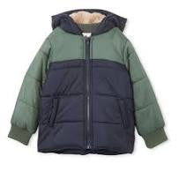 Panel Puffer Jacket