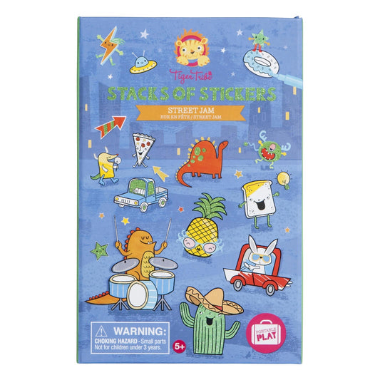 Stacks of Stickers Street Jam