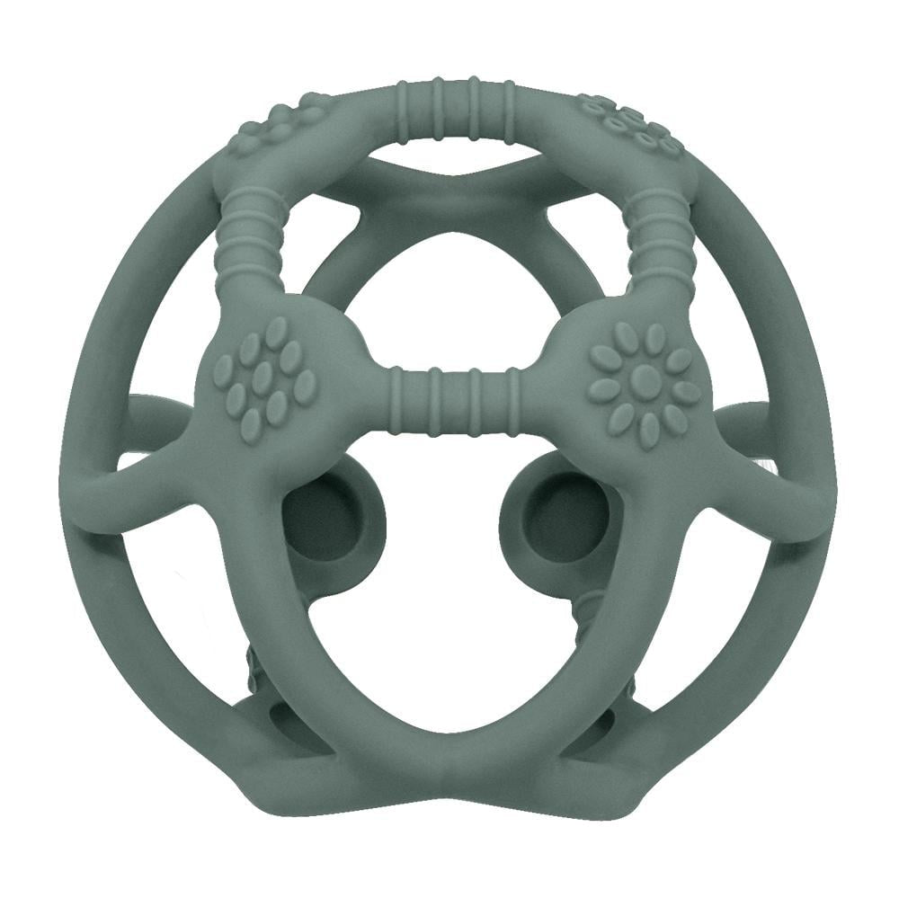 Silicone Teething Ball Sage