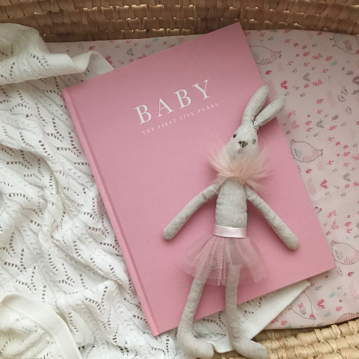 Baby Journal Birth to 5 Years PINK