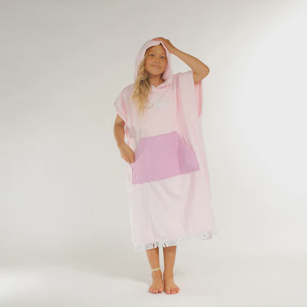 Stranger Poncho Towel - Pink