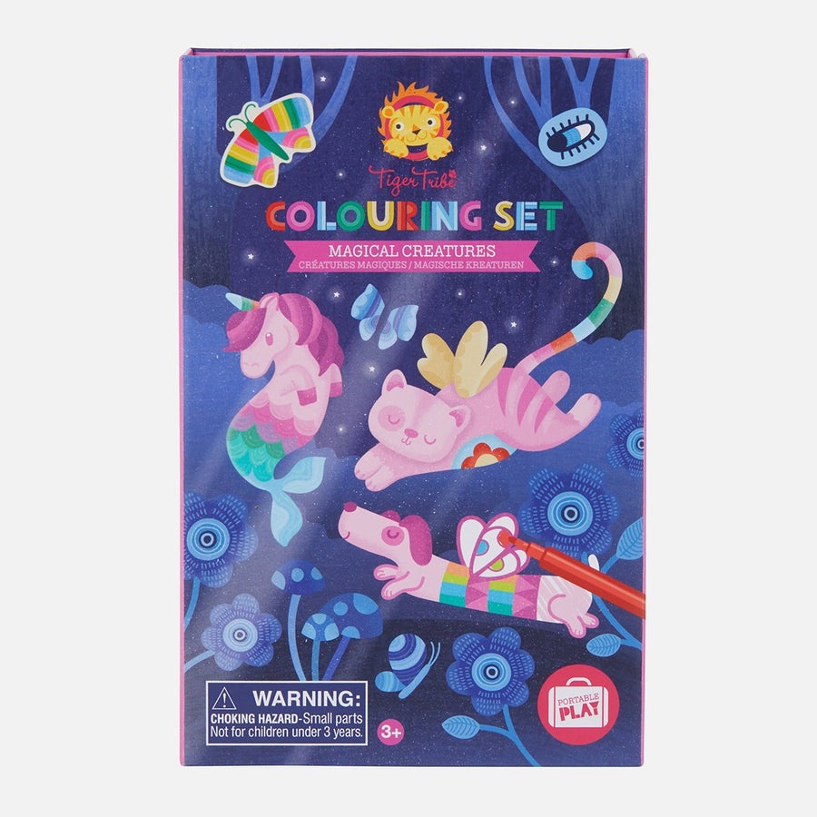 Colouring set - magical creatures