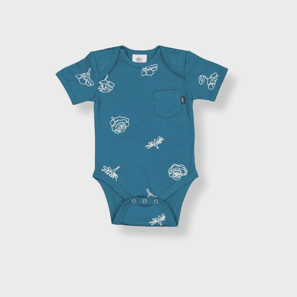 Ezra Bodysuit Jade Wildflower