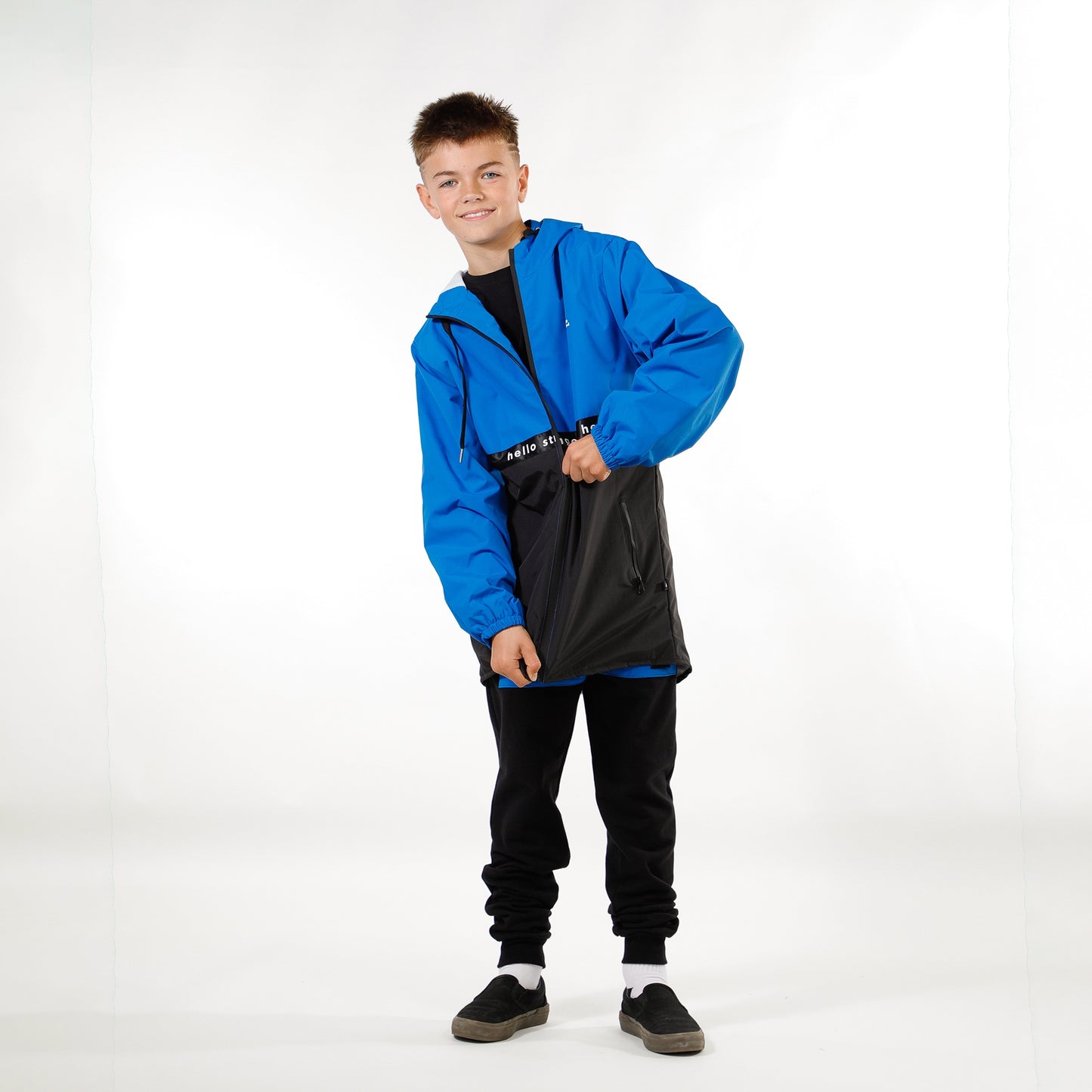 Better Days Jacket - Blue Black