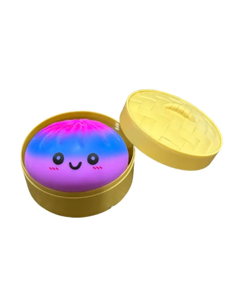 Rainbow colour dumpling squishy