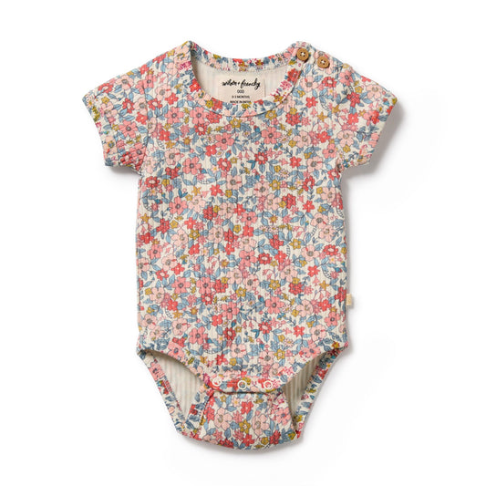 Summer Bloom Organic Bodysuit