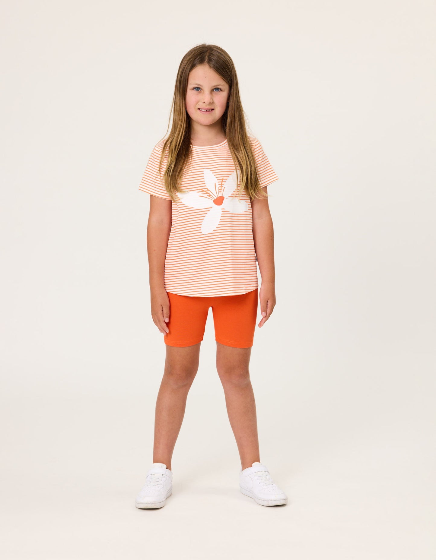 Orange Blossom Stripe Tee