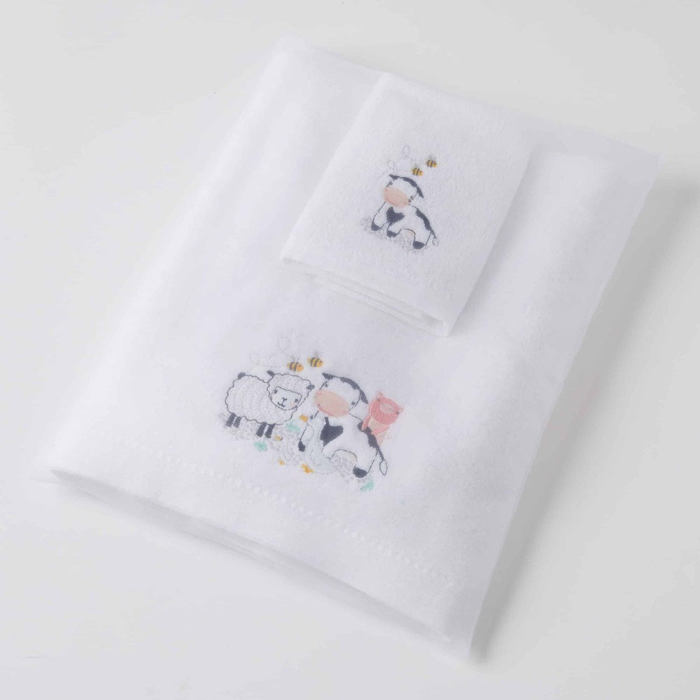 Farm Animals Baby Bath Set