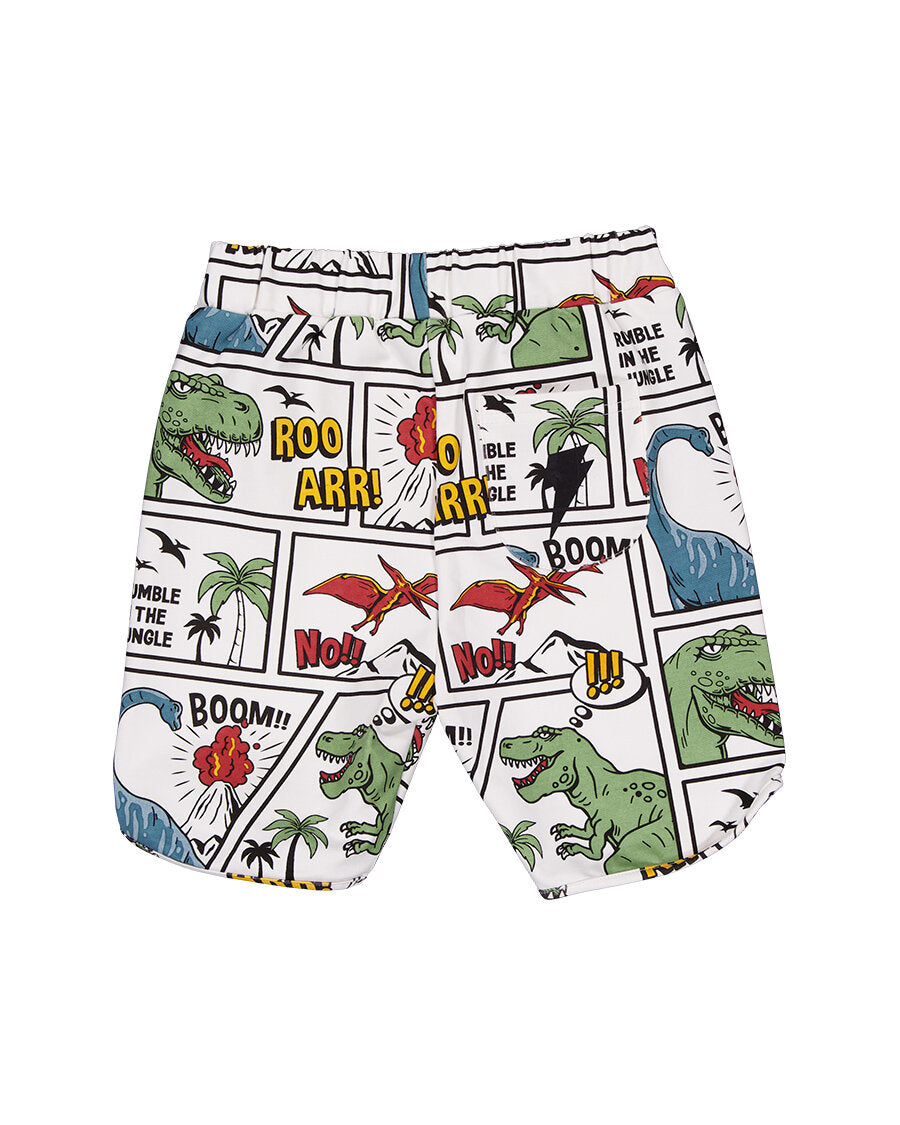 Comic Dino Short