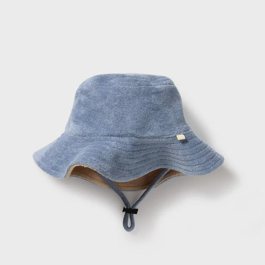 Dusty Blue Terry Sunhat