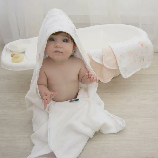5 piece baby bath gift set
