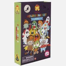 Colouring set -Spooky