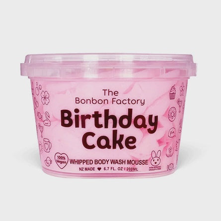 Birthday Cake Body Wash Mousse