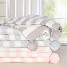 Pompom Sherpa Blanket