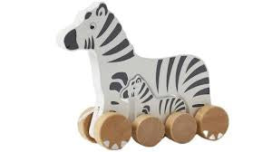 Pull along Zebra & Baby