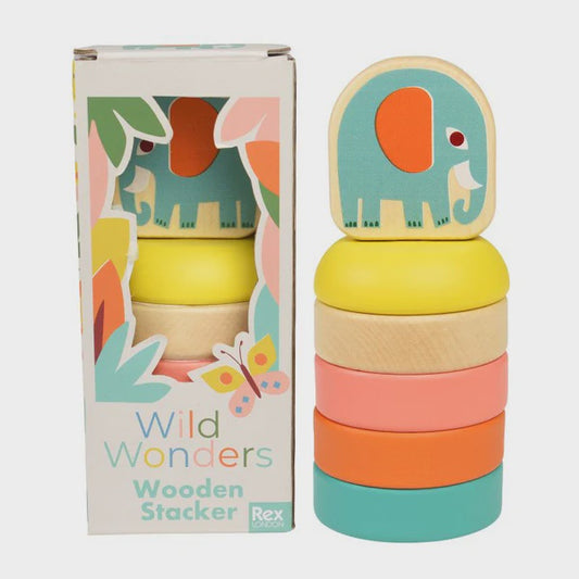 Wild Wonders wooden stacker