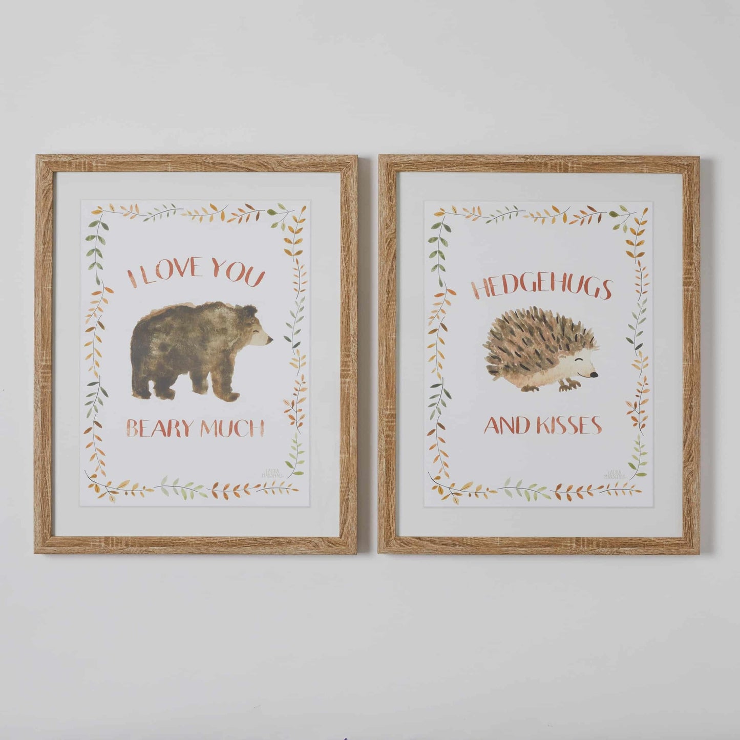Wall art animal love - Assorted