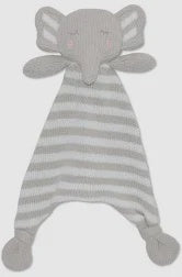 Knit Security blanket Eli the Elephant