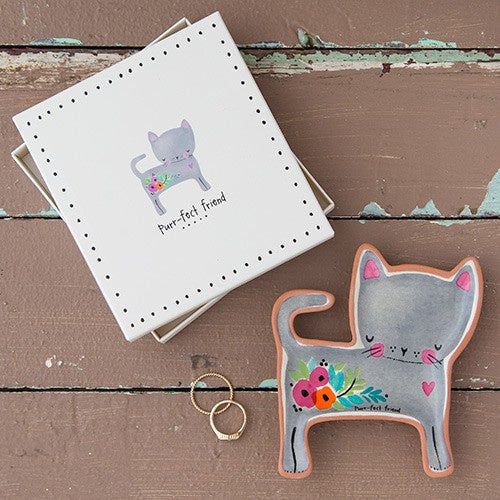 Purrr-fect Friend Trinket Dish