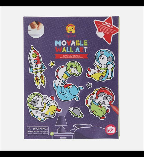 Moveable Wall Art Space Animals