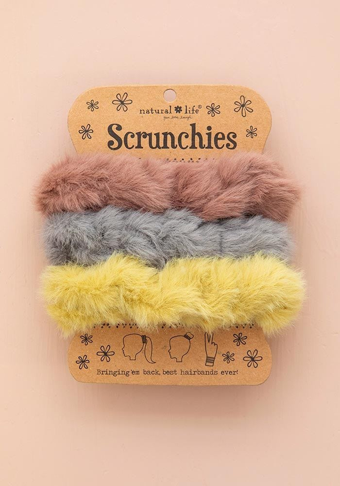 Fuzzy Scrunchies