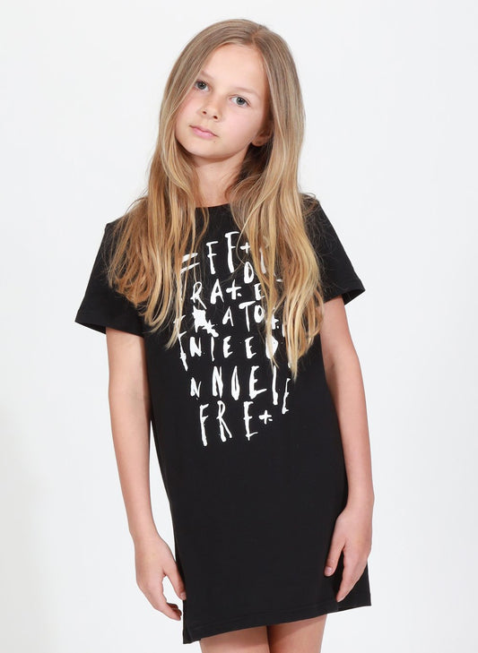 Scatter Dress Black