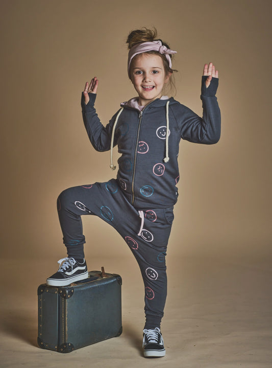 Nixon Hoodie Shadow Lilac Face