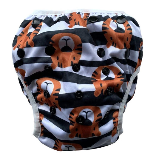 Tiger Stripes Swim Nappy