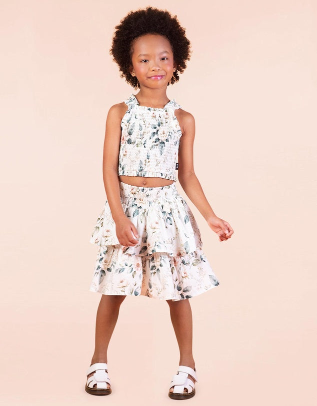 Adeline Shirred Skirt