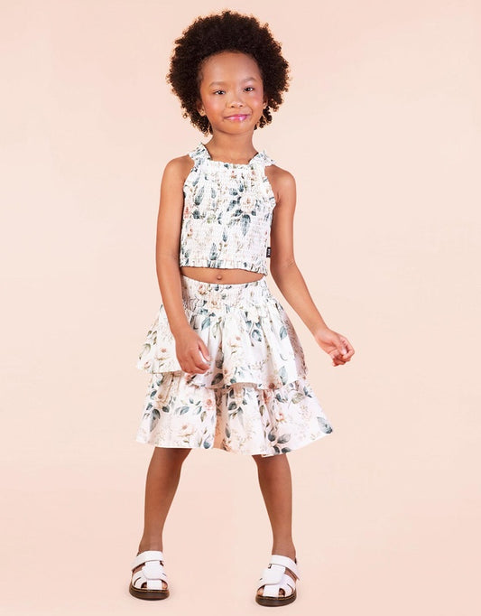 Adeline Shirred Skirt