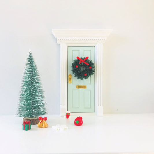 My Wee Fairy Door Christmas Wreath