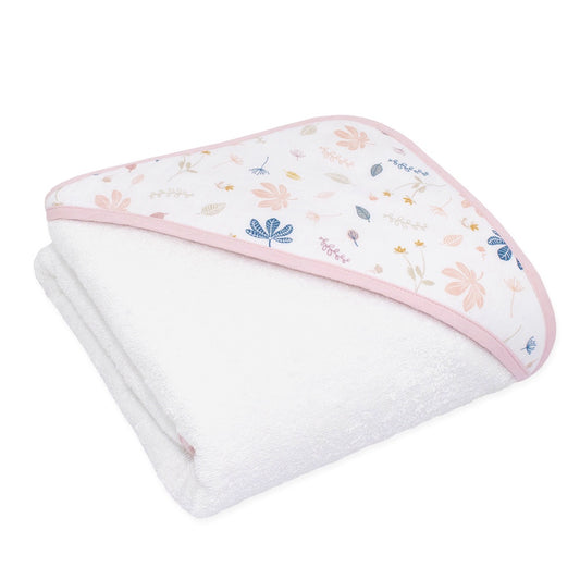 Baby Hooded Towel Botanical