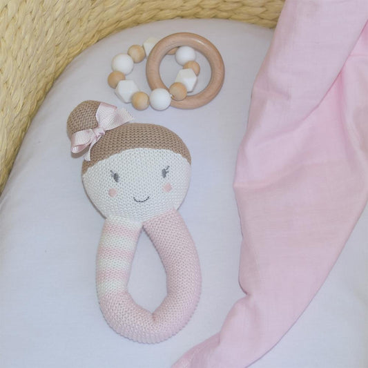 Knitted Rattle Sophia
