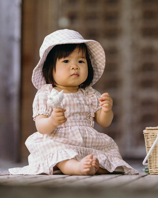 Morgan gingham dress