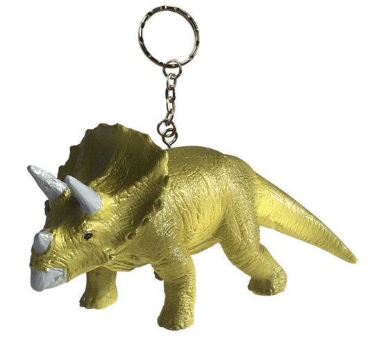 Triceratops Key Chain