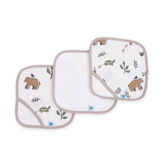 Forest Friends Washcloth Set
