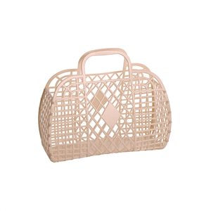 Sun Jellies Retro Basket Latte- Large