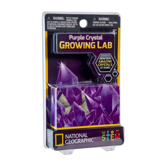 Purple Crystal Growing Lab