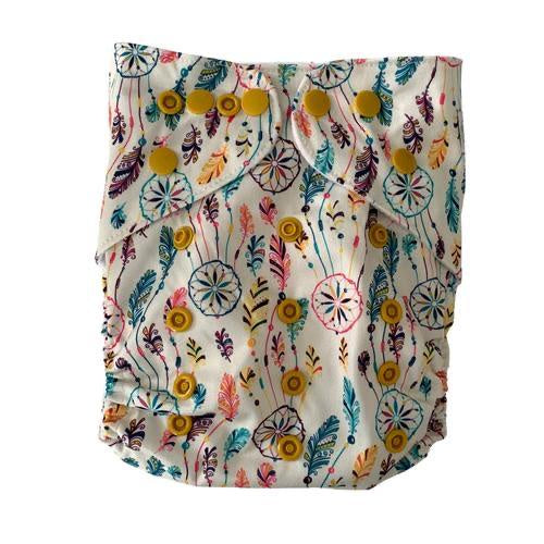 Dream Catcher - Reusable Cloth Nappy - Bamboo