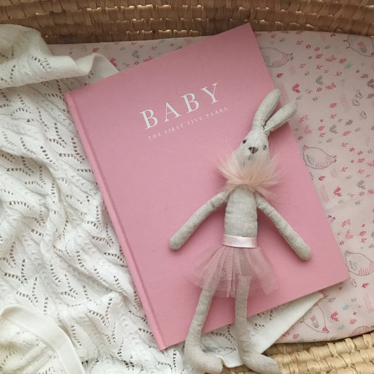 Baby Journal Birth to 5 Years PINK