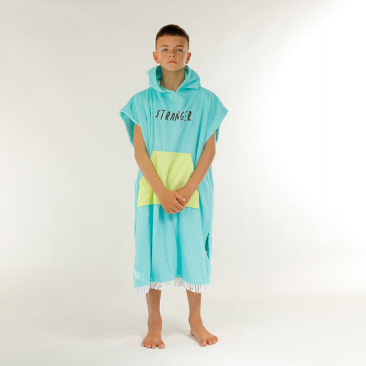 Stranger Poncho Towel - Turquoise