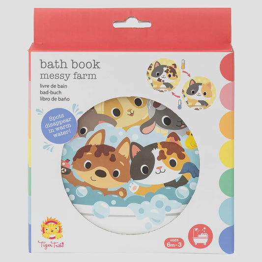 Bath Book - Messy Farm