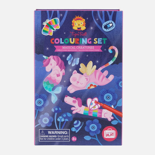 Colouring set - magical creatures