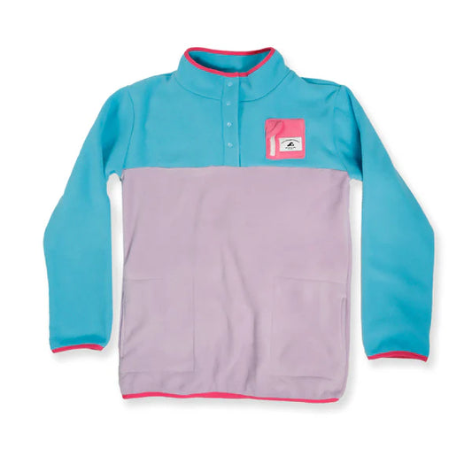 Adventure Fleece Turquoise/ Purple