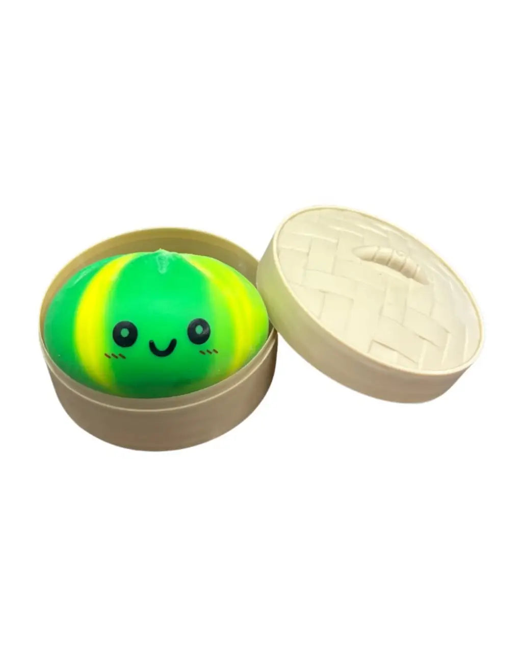 Rainbow colour dumpling squishy